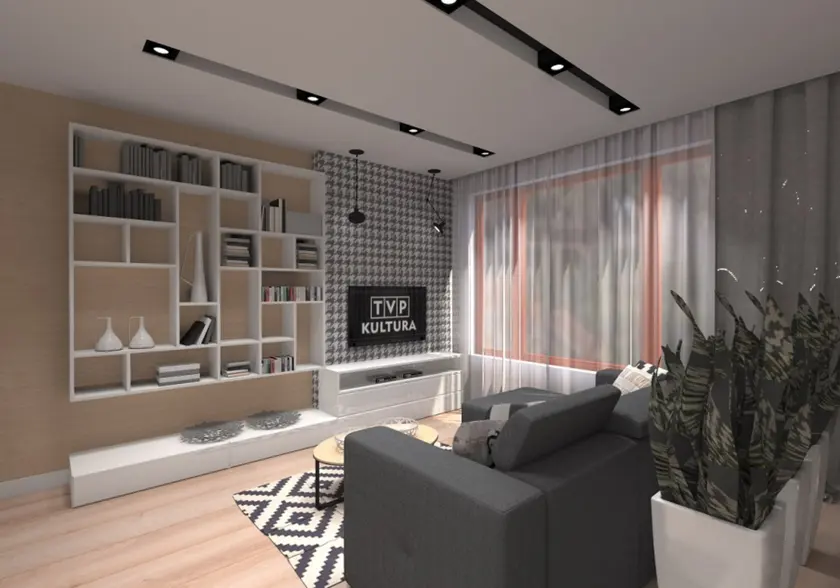 Apartament Filmowy Warszawa – projekty, zdjęcie 1 | ArtStudio2