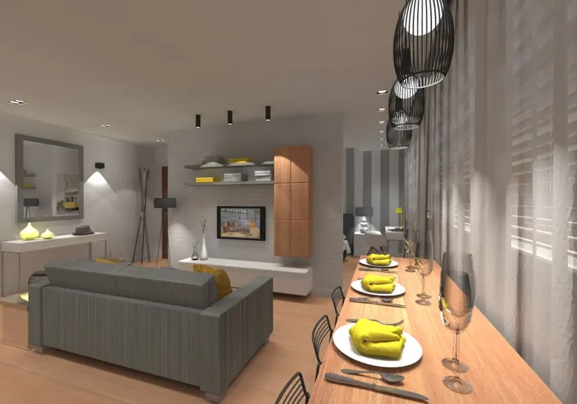 Mieszkanie Warszawa – projekty, zdjęcie 3 | ArtStudio2