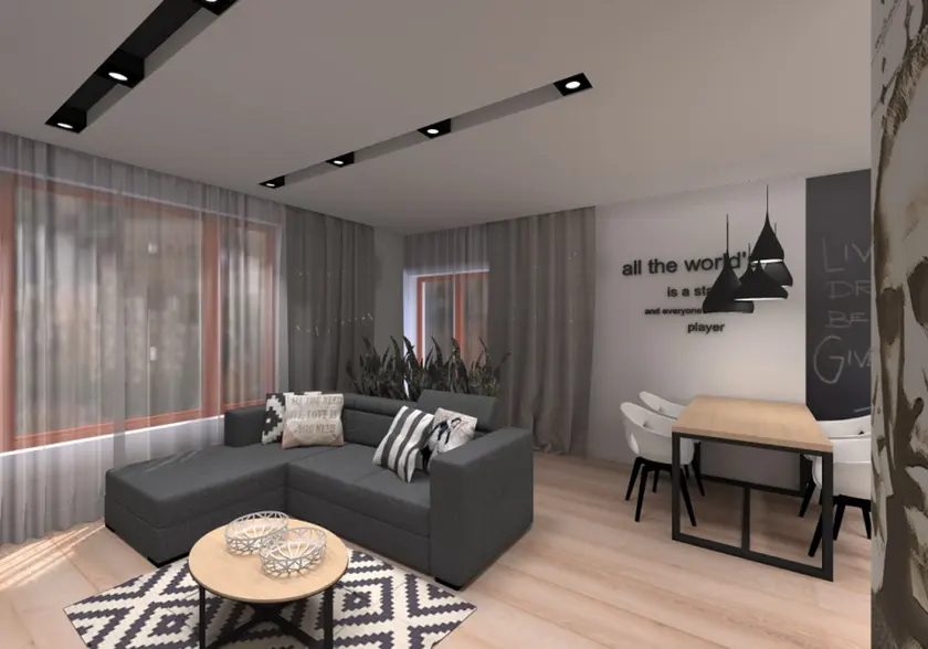 Apartament Filmowy Warszawa – projekty, zdjęcie 9 | ArtStudio2